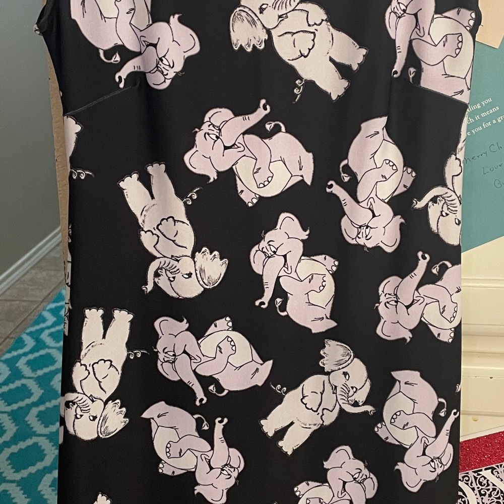 ModCloth elephant dress size small